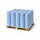 Poetspapier 360 Meter verlijmd blauw 3-laags Pallet 36 Rol