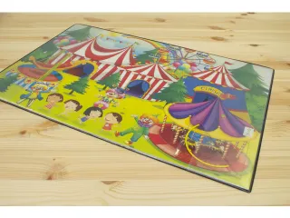 Bureauonderlegger Kangaro PP 38x58cm dessin Circus - 4