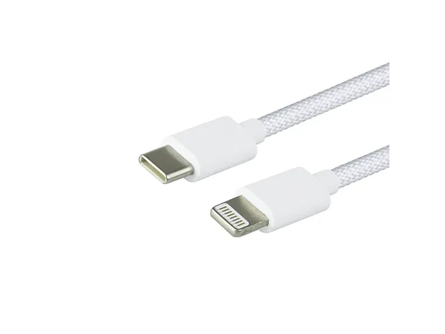 Kabel Green Mouse USB-C to Lightning data Woven 1m blisterverpakking