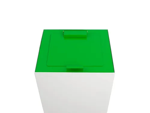 V-Part Top met klepdeksel voor Modulaire Afvalbak 85 en 90 L Groen