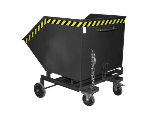 Kiepwagen,waterdicht,HxLxB 1290x1420x1340mm,1m³,draagverm. 300kg