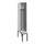 locker met bank,voor scheiding van kleding,HxBxD 2120x300x815mm,1vak