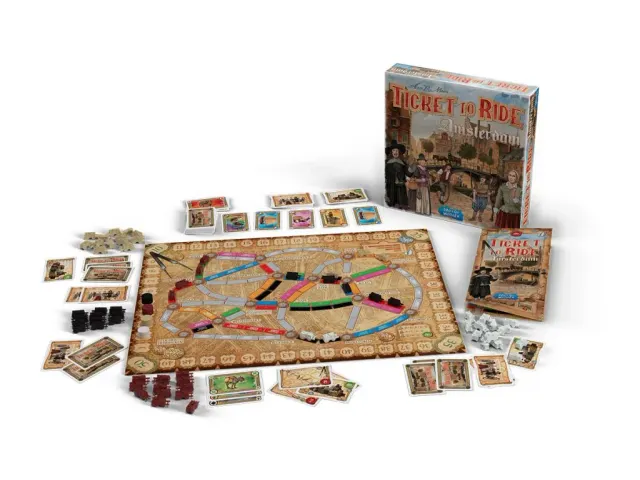 Bordspel Ticket to Ride Amsterdam 8+