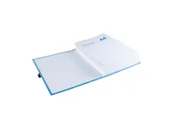 Map uitrekbare rug N'clip Blauw