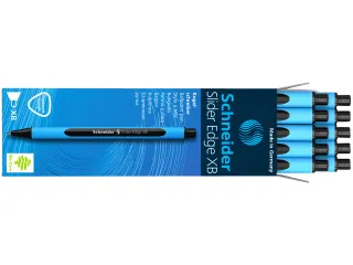 Balpen Schneider Slider Edge extra breed zwart - 4