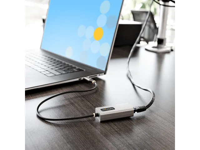 USB-C naar Gigabit Ethernet netwerkadapter zwart