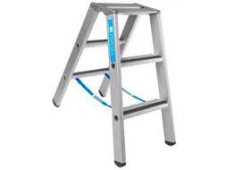veiligheidsladder,beide zijden,2x3treden m. R13-laag,balk L 0,88m