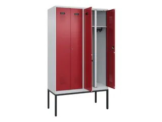 locker voor scheiding van kleding,HxBxD 2120x1200x500mm,4vak - 1