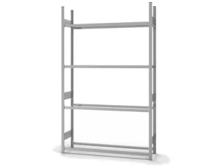 Bandenstelling Basisveld 2500x1500x435mm Vaklast 150kg 4etages - 2