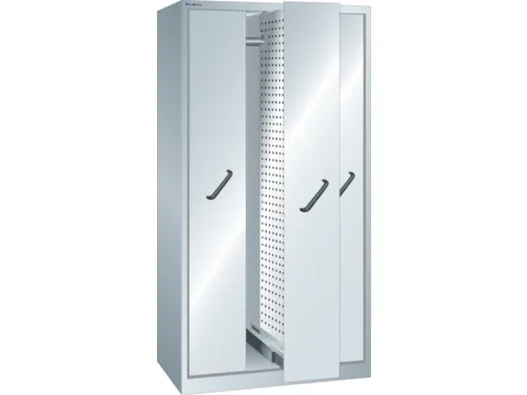 verticale kast,HxBxD 1950x1000x695mm,3uittrekwanden