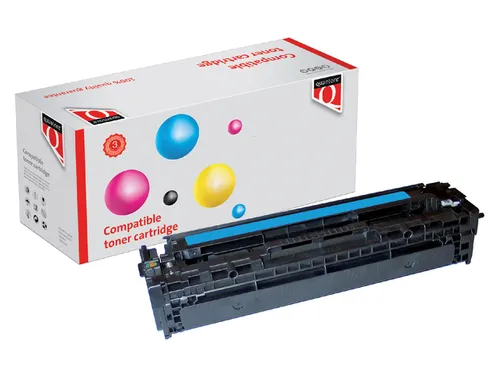 Tonercartridge Quantore alternatief tbv HP CE321A 128A blauw
