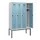 schoollocker,HxBxD 1950x1200x500mm,4vak,vak B 300mm,draaigrendel