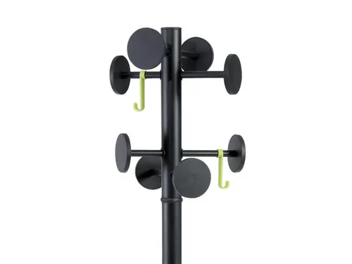 Stan 3 designkapstok grijs met 8 haken 175 cm met paraplubak