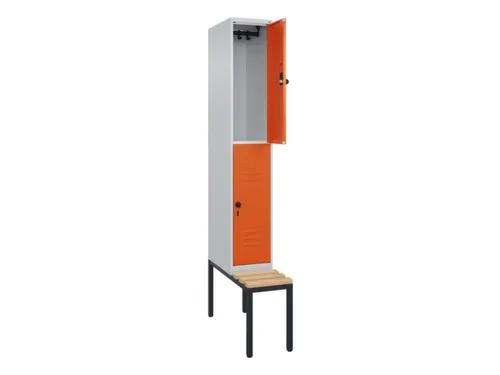 Dubbeldekse dekenkist,HxBxD 2120x300x815mm,1x2vak.,vak B 300mm