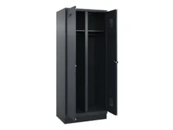 locker voor scheiding van kleding,HxBxD 1950x800x500mm,2vak