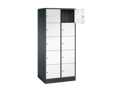 grootvolume-lockersysteem,HxBxD 1950x820x600mm,2x5vakken,cil.-slot