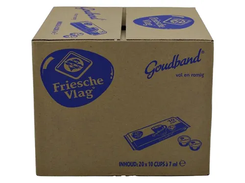 Koffiemelk Friesche Vlag goudband cups 10x7.5 gram