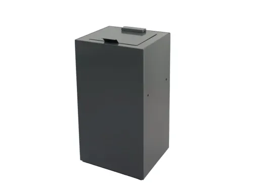 V-Part Top met klepdeksel voor Modulaire Afvalbak 85 en 90 L Grijs