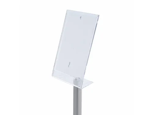 Infostandaard Design Slim A4 Zilver