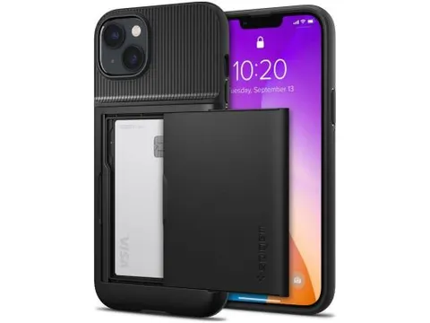 Spigen Slim Armor CS Hardcase voor Apple iPhone 14 Zwart