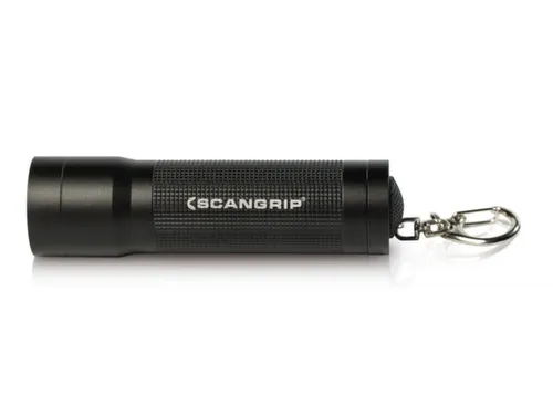 zaklamp,behuizing aluminium,OSRAM LED,100lumen,draagband,sleutelhanger