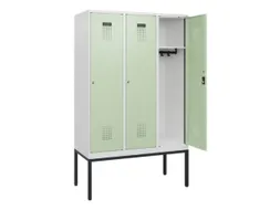 schoollocker,HxBxD 1950x1200x500mm,3vak,vak B 400mm,cil.-slot