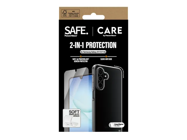 PanzerGlass SAFE. | CARE by 2-in-1 Bundle Samsung Galaxy A17 | A