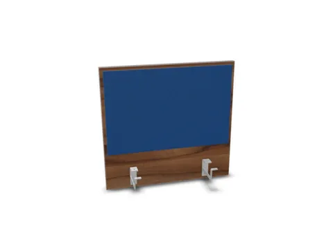 opzetpaneel bureau aanbouw achter NP-tiepolo nut BN6016-blauw 600mm