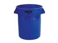 Ronde Brute Container 75.7 Liter Rubbermaid Blauw