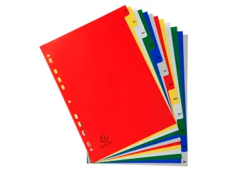 Bedrukte Tabbladen A4 12-delig Jan-dec 11-gaats Frans Assorti - 3