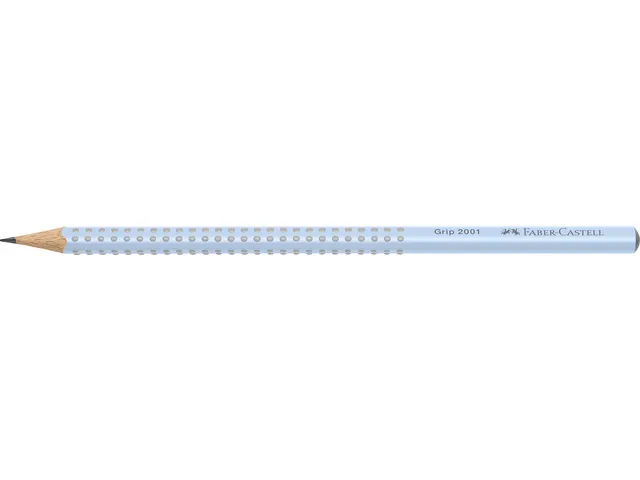 Crayon Faber-Castell Grip 2001 graphite B bleu ciel