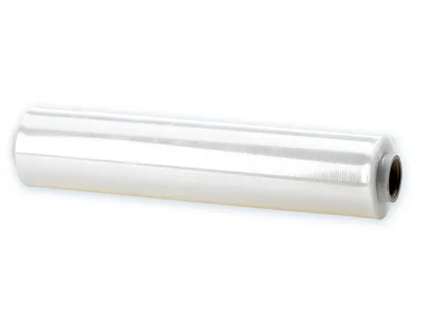 Palletfolie 50cmx300mtr 20mµ transparant 6 rollen