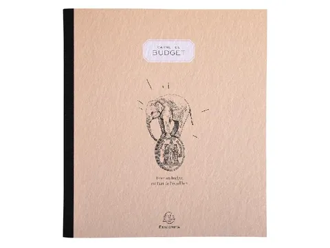 Carnet de budget 27x25cm 62 pages -