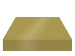 Fotokarton Kangaro 50x70cm 300gr goud pak 25 vel