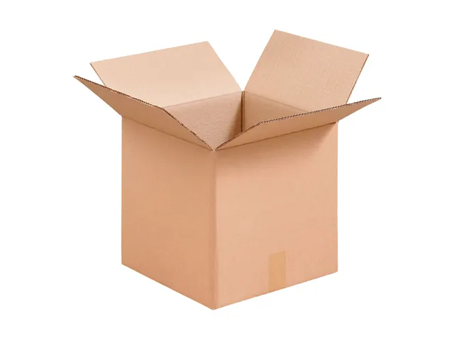 Boîte américaine pliable Double cannelure BC Brun 350x350x350mm 10pc