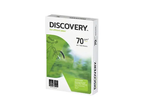 Kopieerpapier Discovery A4 70 Gram Wit 500 Vel