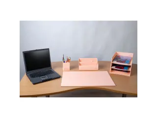 Kartonnen Brievenbak Met 3 Verdelingen Koraal - 6