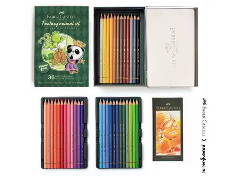 Crayon de couleur Polychromos ism Karin Luttenberg 36 pièces