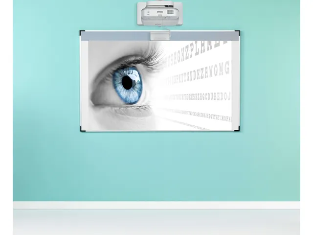 Projectiebord Extraflat 150x240cm 16:10 mat wit finger touch