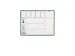 Whiteboard bedrukt eigen ontwerp 45x60cm Softline 8mm zwart profiel
