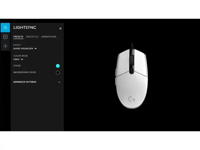 G203 Gaming muis zwart