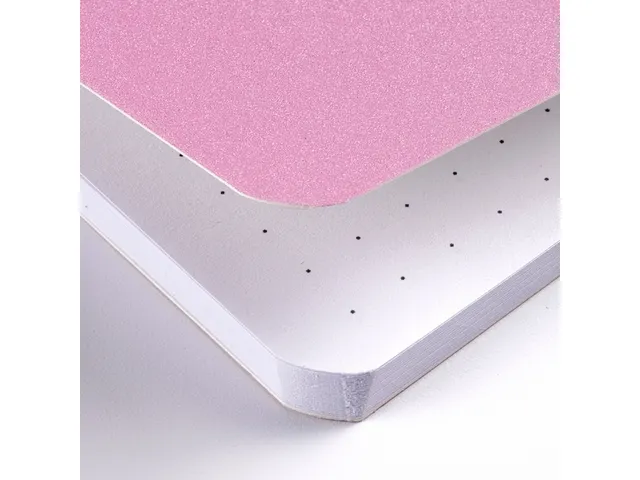Notitieboek Bruynzeel A6 40vel glitter assorti set van 3 stuks