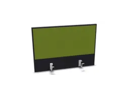 opzetpaneel,v. bureau,aanbouw achter,B 800mm,CC-zwart,BN7048-groen