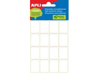 Apli Etiket 19x27mm Wit - 1