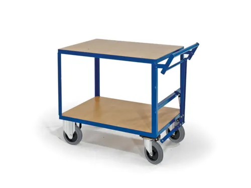 tafelwagen,draagverm. 600kg,2etage(s),laadvl. LxB 1200x800mm,MDFetage