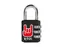 Cadenas Masterlock combinaison 3 chiffres 30mm motif Rock