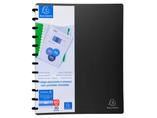 Showalbum PP ring 30 tas A4 zwart - 8