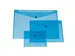 Documentenmap A4 172 Micron Drukknopsluiting Blauw