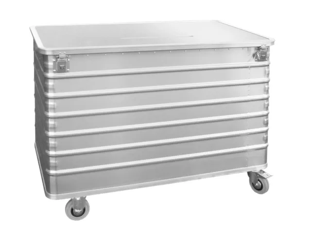 Bakwagens Aluminium Deksel 250kg Hxlxb 935x1280x730mm 656l