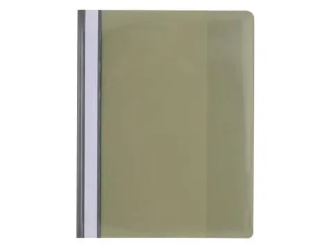 Snelhechtmappen Prem ium PVC A4 grijs